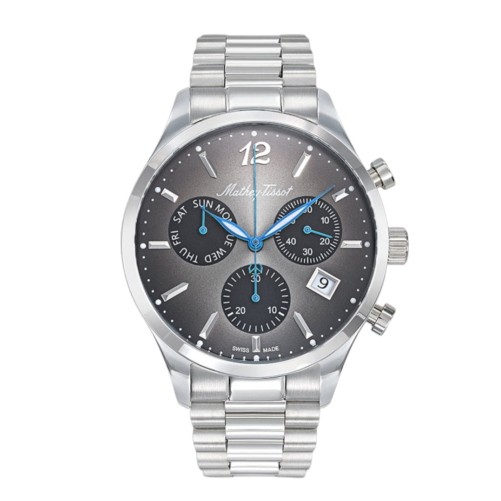 Mathey-Tissot Urban Chrono Collection Silver H411CH Series Men's Watch