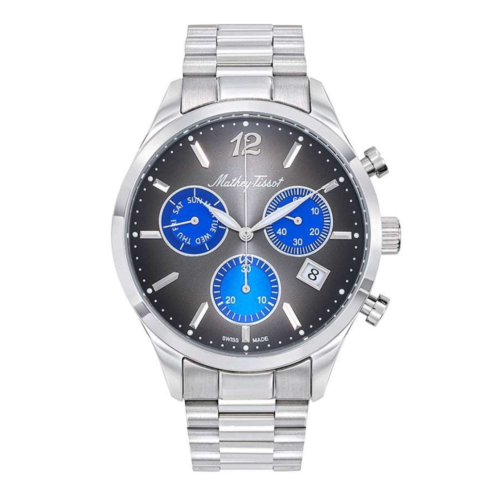 Mathey-Tissot Urban Chrono Collection Silver H411CH Series Men's Watch