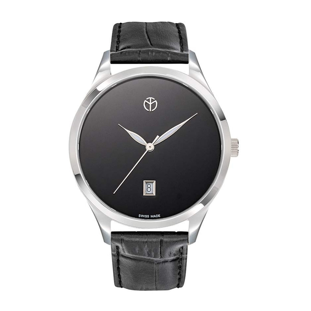 Mathey-Tissot Urban Leather Collection H411 Series Men's Watch