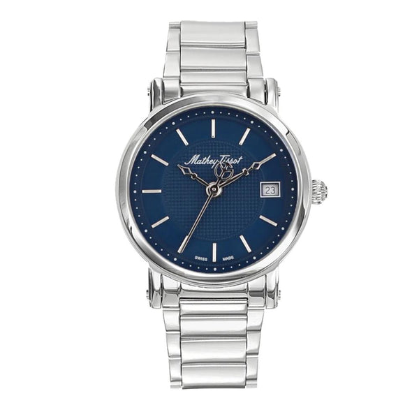 Mathey-Tissot City Big Collection Sapphire Crystal Stainless Steel Men's Watch