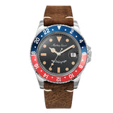 Mathey-Tissot Mathy Vintage Automatic Leather Collection H900AT Series Men's Watch