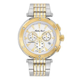 Mathey-Tissot Neptune Chrono Collection Two-Tone Yellow Gold H912CHB Series Men's Watch