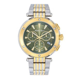 Mathey-Tissot Neptune Chrono Collection Two-Tone Yellow Gold H912CHB Series Men's Watch