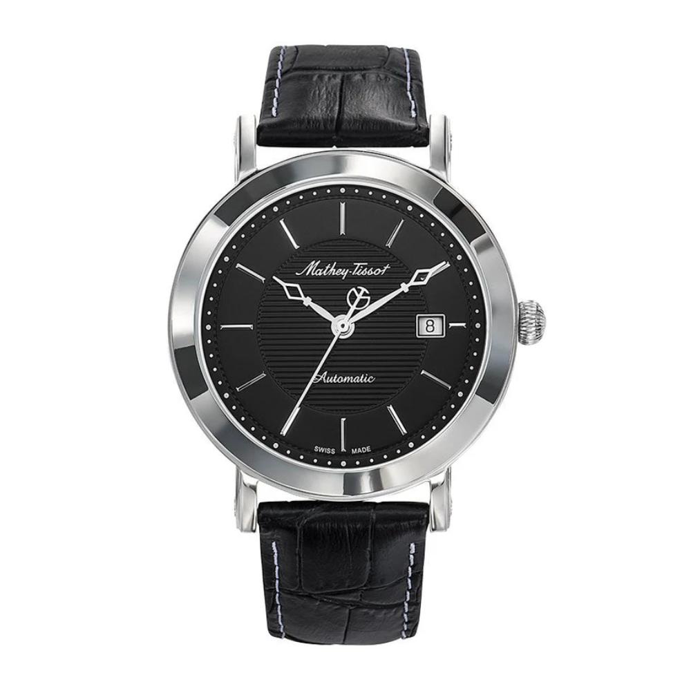 Mathey-Tissot City Big Automatic Collection Sapphire Crystal Stainless Steel Men's Watch