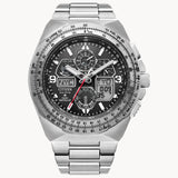 Citizen Promaster Skyhawk GMT Black Dial Stainless Steel Strap Men Watch JY8120-58E