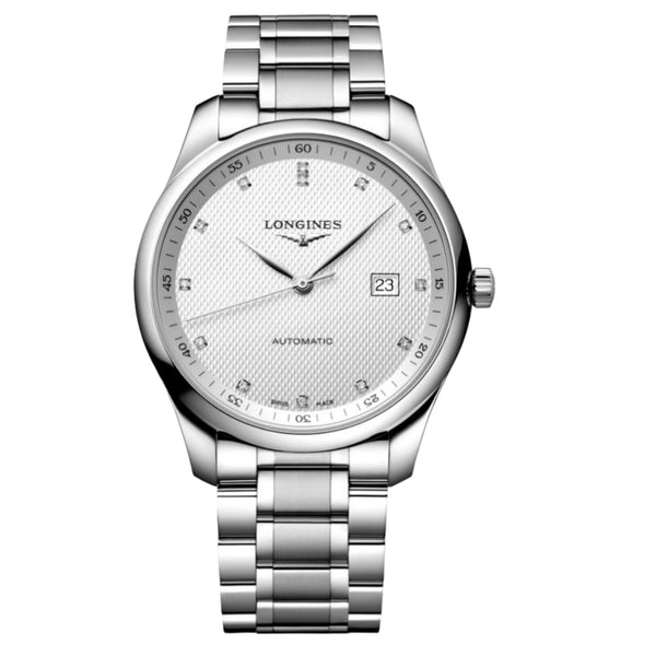 Longines Master Collection Silver Stainless Steel Strap Men Watch L28934776