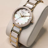 ARIES GOLD ENCHANT PERSIA L 5006Z G-MP WHITE CERAMIC WOMEN'S WATCH