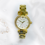 Aries Gold Stainless Steel Strap Women Watch - L 5010 Series