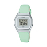 Casio General Green Resin Strap Women Watch LA680WEL-3DF-P