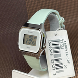 Casio General Green Resin Strap Women Watch LA680WEL-3DF-P