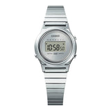 Casio General Digital Silver Stainless Steel Strap Women Watch LA700WE-7ADF