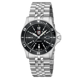 Luminox Land Sport Timer Series Black Dial Stainless Steel Men's Watch LM0911