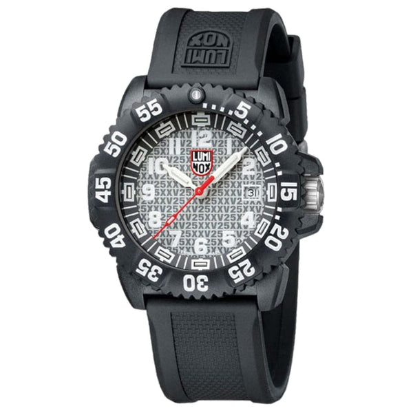 Luminox Navy Seal Colormark Black Silicone Strap Men Watch LM3057.25.TH