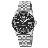 Luminox Consign Black Dial Silver Stainless Steel Strap Men Watch LM3122.M