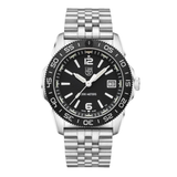 Luminox Consign Black Dial Silver Stainless Steel Strap Men Watch LM3122.M