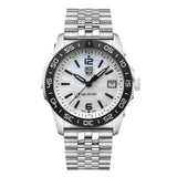 Luminox Pacific Diver Ripple Series Silver Stainless Steel Men Watch LM3126.M