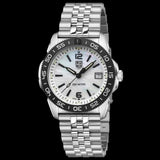 Luminox Pacific Diver Ripple Series Silver Stainless Steel Men Watch LM3126.M