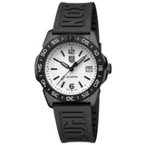 Luminox Consign White Dial Black Rubber Strap Men Watch LM3127.M