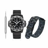 Luminox Mil-Spec Series Black Rubber Strap Men Watch LM3351.1.SET