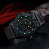 Luminox Navy Seal Limited Edition Black Rubber Strap Men Watch LM3501.BO.AL