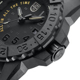 Luminox Navy Seal Limited Edition Black Rubber Strap Men Watch LM3501.BO.AL