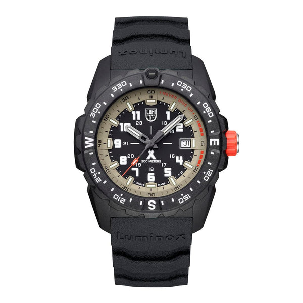 Luminox Bear Grylls Survival Mountain Black Rubber Strap Men Watch LM3731