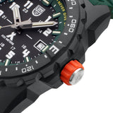 Luminox Bear Grylls Survival Mountain Green Rubber Strap Men Watch LM3735