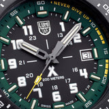 Luminox Bear Grylls Survival Mountain Green Rubber Strap Men Watch LM3735