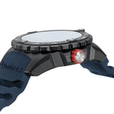 Luminox Bear Grylls Survival Mountain Limited Edition Blue Rubber Strap Men Watch LM3737