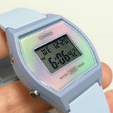 Casio General Digital Blue Resin Strap Unisex Watch LW-205H-2ADF