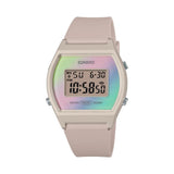 Casio General Digital Pink Resin Strap Women Watch LW-205H-4ADF