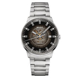 Mido Commander Gradient Silver Stainless Steel Strap Men Watch M0214071141100