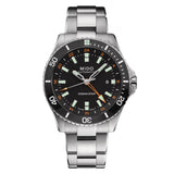 Mido Ocean Star GMT Silver Stainless Steel Strap Men Watch M0266291105101