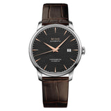 Mido Baroncelli Chronometer Brown Leather Strap Men Watch M0274081606100