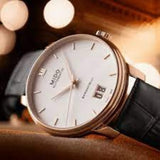 Mido Baroncelli Brown Leather Strap Men Watch M0274263601800