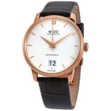 Mido Baroncelli Brown Leather Strap Men Watch M0274263601800