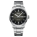 Mido Multifort Black Dial Silver Stainless Steel Strap Men Watch M0384301105100