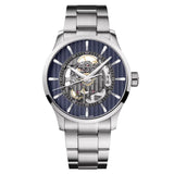 Mido Multifort Skeleton Dial Silver Stainless Steel Strap Men Watch M0384361104100