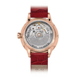 Mido Rainflower Red Leather Strap Women Watch M0432073611800