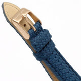 August Berg Indigo Perlon Braided Nylon Strap Unisex Watch M1FH0630A16VID (30mm)