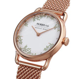 August Berg X Morris & Co. Rose Gold Milanese Strap Women Watch M1LIE0926A20MRG (26mm)