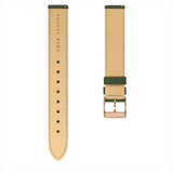 August Berg X Morris & Co Green Perlon Braided Nylon Strap Unisex Watch M1ST0530A19VGN7 (30mm)