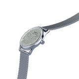 August Berg X Morris & Co. Silver Milanese Strap Unisex Watch M1ST0530E20MSL (30mm)