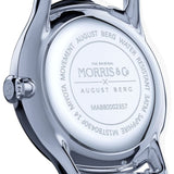 August Berg X Morris & Co. Silver Milanese Strap Unisex Watch M1ST0530E20MSL (30mm)