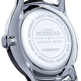 August Berg X Morris & Co. Silver Milanese Strap Unisex Watch M1WB0530E20MSL