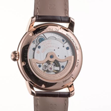 FREDERIQUE CONSTANT CLASSIC MOONPHASE BROWN LEATHER WATCH FC-712MS4H4