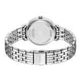 CITIZEN EL3100-55A GLITZ SILVER DIAL WOMEN'S STEEL WATCH