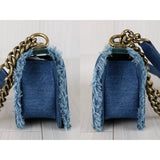 Chanel F25012301 Denim Blue (Very Good Condition)