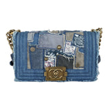 Chanel F25012301 Denim Blue (Very Good Condition)