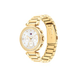 TOMMY HILFIGER EMILY IONIC THIN PLATED GOLD STEEL WATCH 1782703